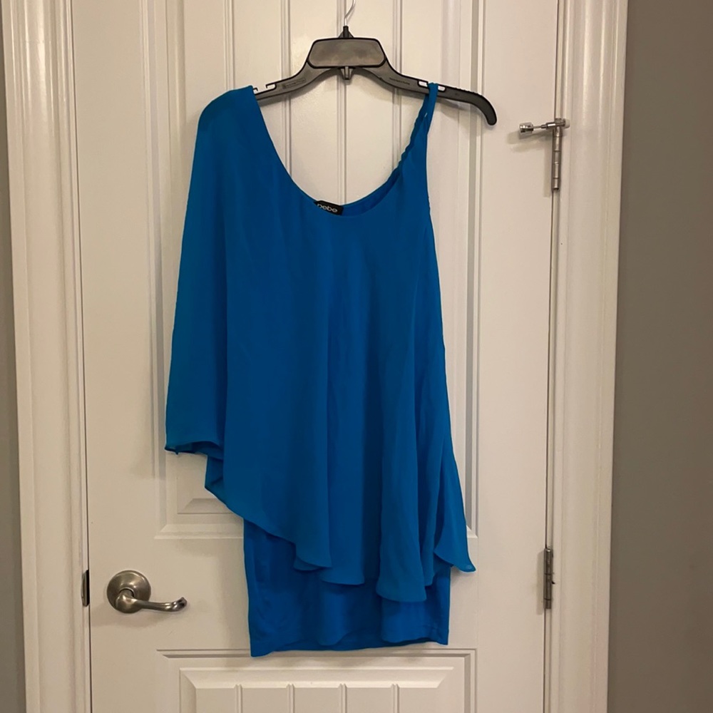 Blue BEBE dress with tunic